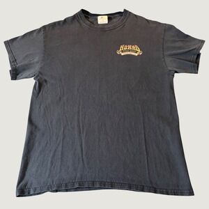 Vtg Coastal Classics Mens T-Shirt M Black Nomad Surf Shop Graphic Rick Rietveld